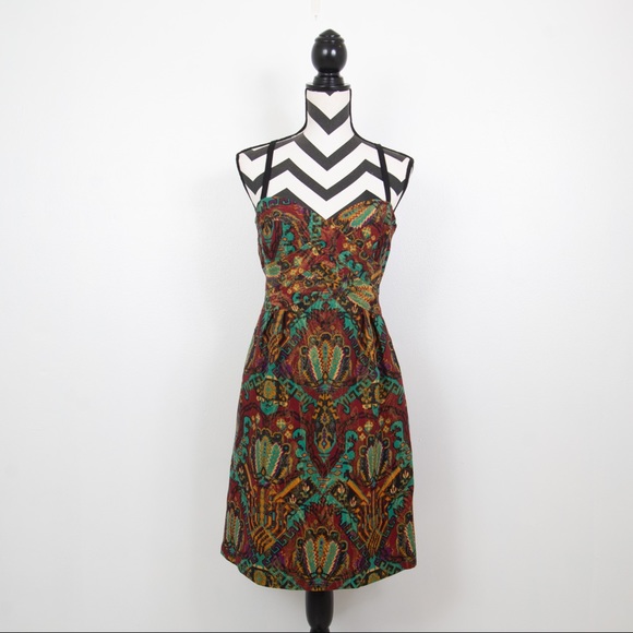 NANETTE LEPORE SILK KHARMA DRESS - Picture 7 of 9